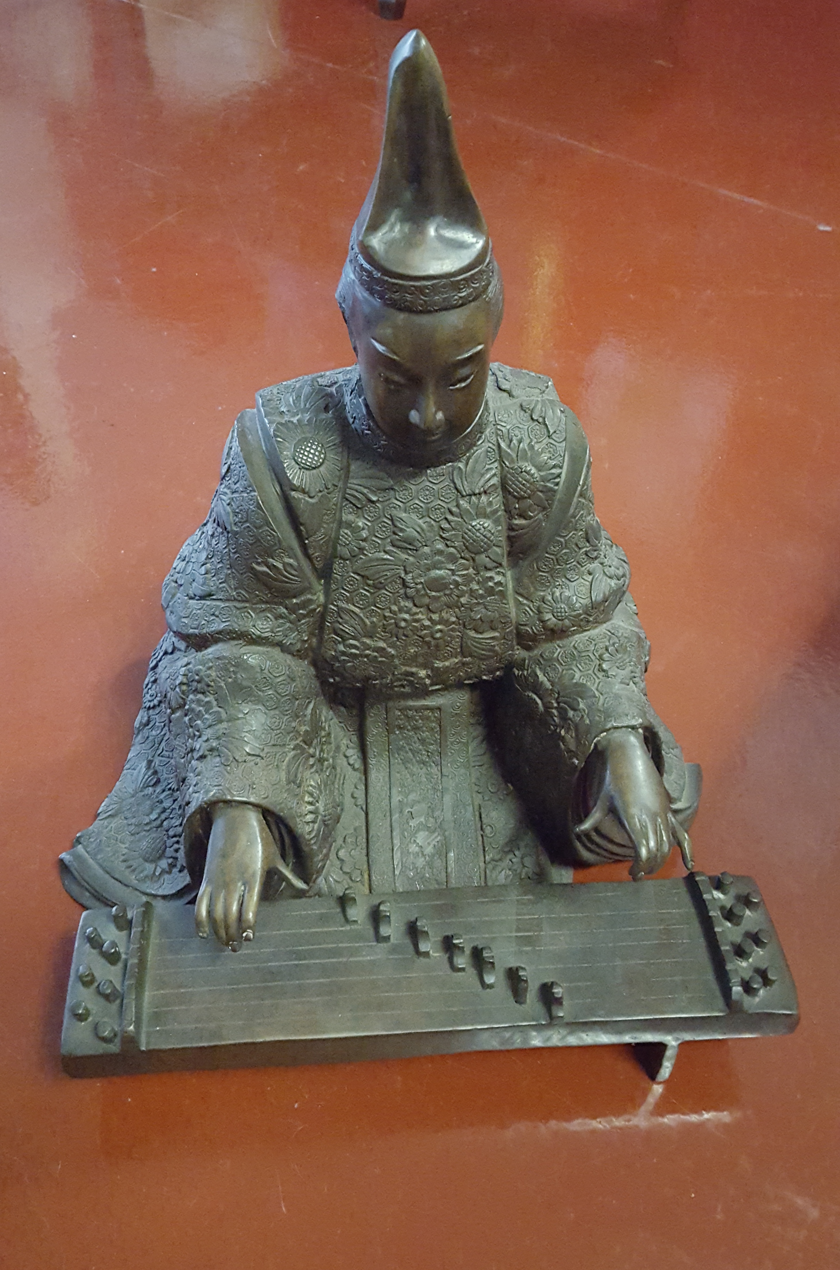 samurai in bronzo